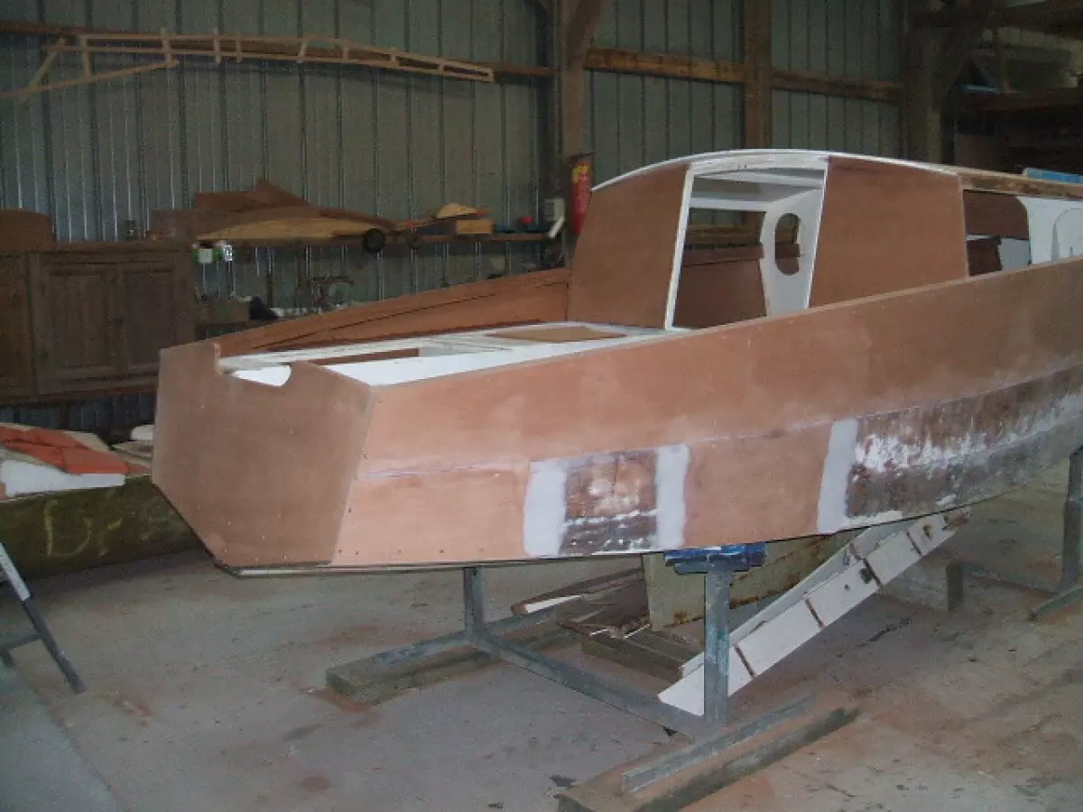 Réparation bateau bois